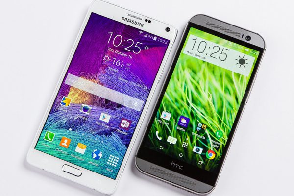 Smartphones im Vergleich, Samsung gegen HTC Handy